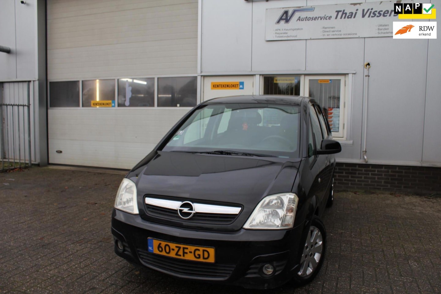 Opel Meriva - 1.6-16V Airco Elektr Pak Cruise LMV Apk 20-2-27 - AutoWereld.nl
