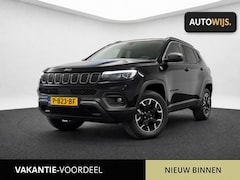 Jeep Compass - 4xe 240 Plug-in Hybrid Electric Trailhawk|LEDER|TREKHAAK|CAMERA|DEALER ONDERHOUDEN