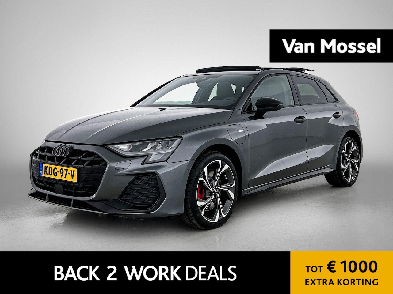 Audi A3 Sportback - 45 TFSI e S edition Competition | Automaat | Panoramadak | Apple Carplay / Android Auto | - AutoWereld.nl
