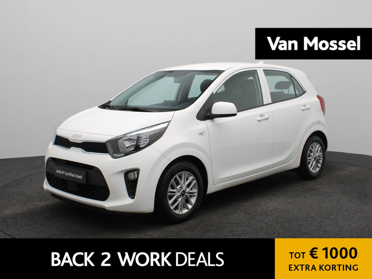 Kia Picanto - 1.0 DPi DynamicLine | Airco | Apple Carplay / Android Auto | Camera | - AutoWereld.nl
