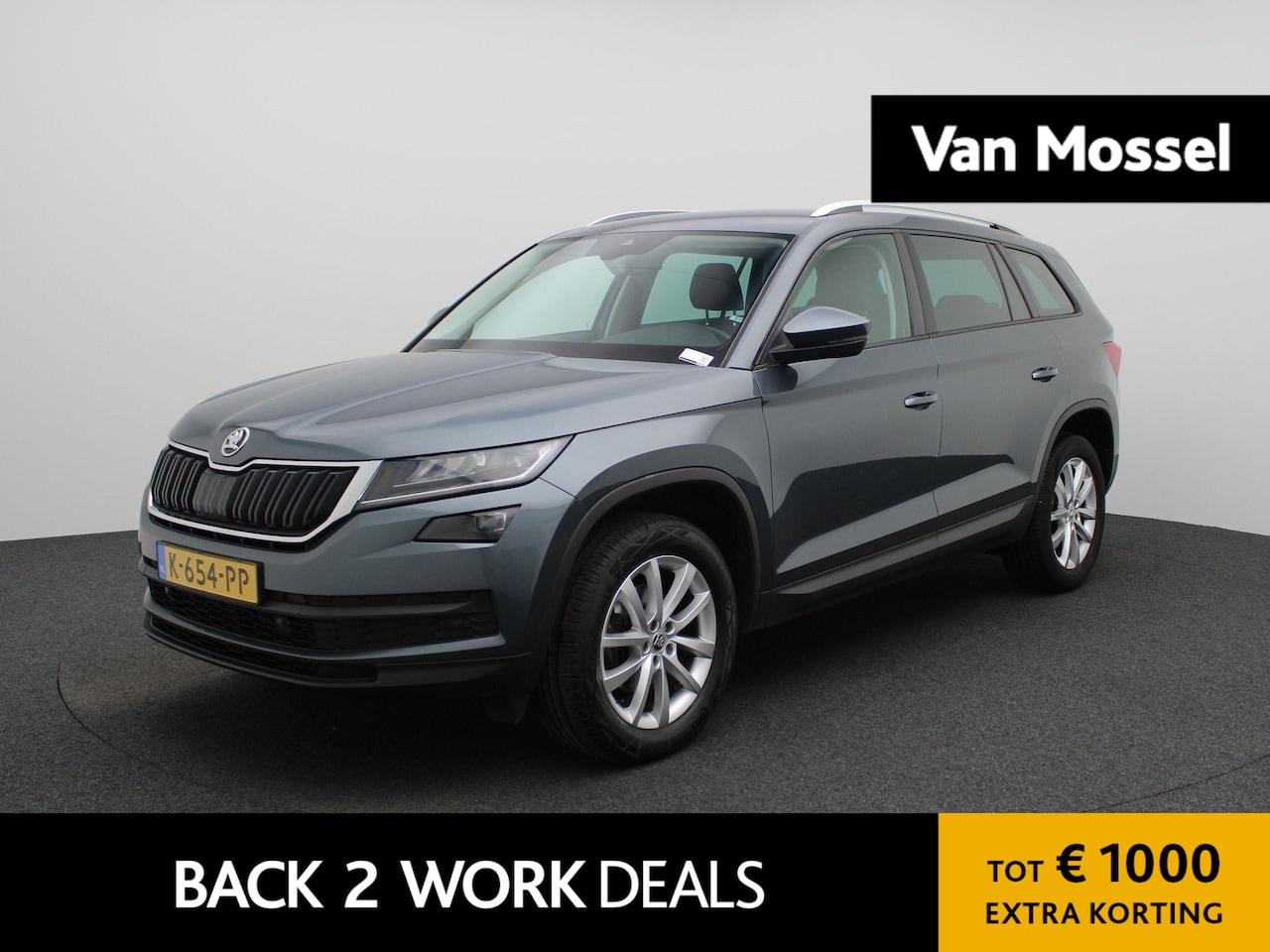 Skoda Kodiaq - 1.5 TSI Business Edition | Automaat | Navigatie | Stoel Verwarming | Stuur verwarming | DA - AutoWereld.nl