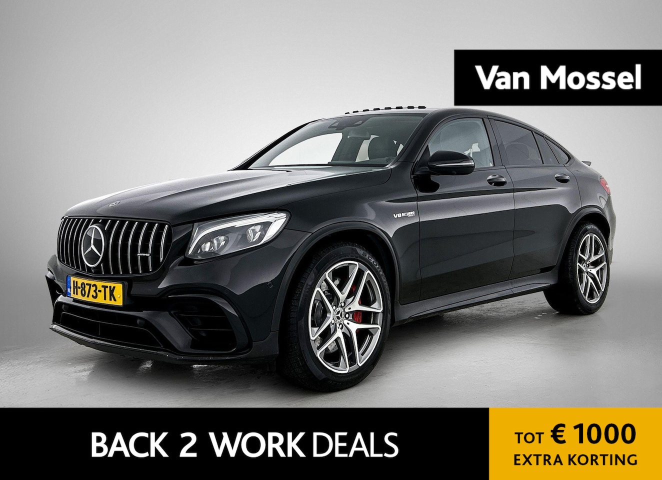 Mercedes-Benz GLC-klasse Coupé - AMG 63 S 4MATIC+ | PANORAMADAK | 360 CAMERA | BURMESTER | MEMORY | STOELVERWARMING | TREKH - AutoWereld.nl