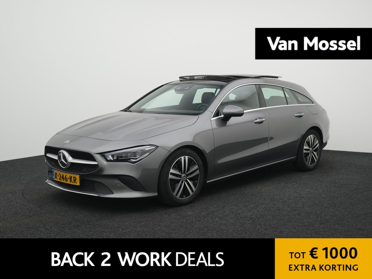 Mercedes-Benz CLA-klasse Shooting Brake - 200 Business Solution Luxury | 2 x Memory stoelen | 2 x Elektrische stoelen | Panorama sch - AutoWereld.nl