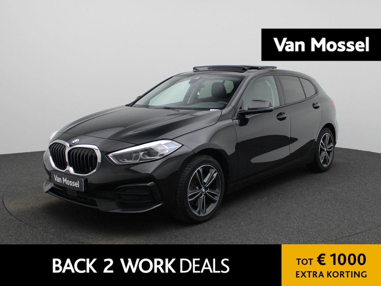 BMW 1-serie - Hatch 118i Automaat | Panoramadak | Leder | Camera | Harman Kardon | Navigatie - AutoWereld.nl