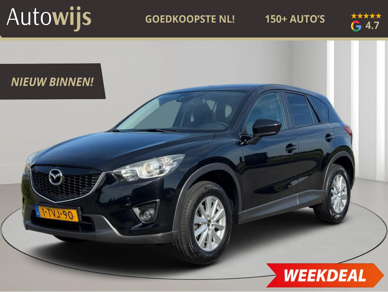 Mazda CX-5 - 2.0 Limited Edition 2WD|Trekhaak|Bose|Navi|PDC|XENON|NL AUTO - AutoWereld.nl