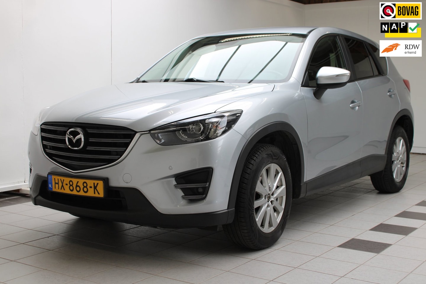 Mazda CX-5 - 2.0 SkyActiv-G 165 TS+ 2WD|Trekhaak|Parkeersensoren|Leer|Bose - AutoWereld.nl