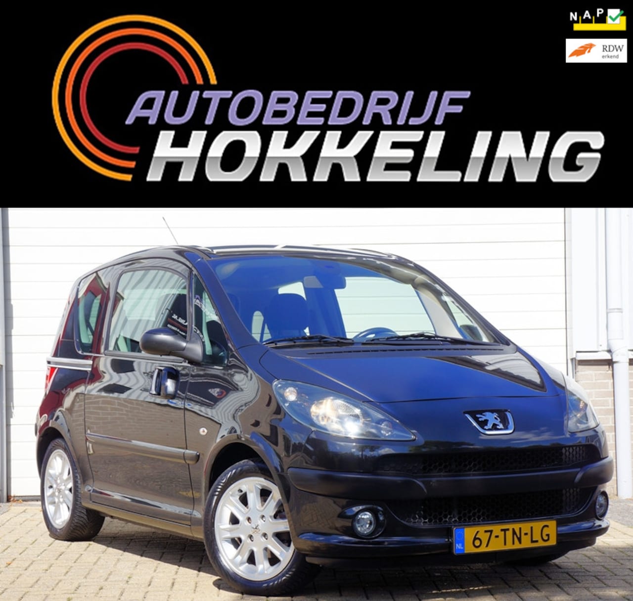 Peugeot 1007 - 1.6-16V Sesam Sporty; Automaat+Climate Control+LMV ! - AutoWereld.nl