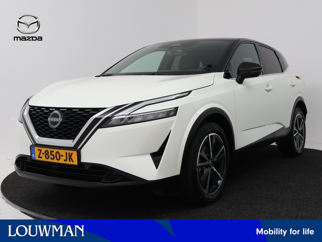 Nissan Qashqai - 1.3 MHEV Xtronic Tekna | 360 Camera | Head-Up Display | Navigatie | Elektrische Achterklep - AutoWereld.nl