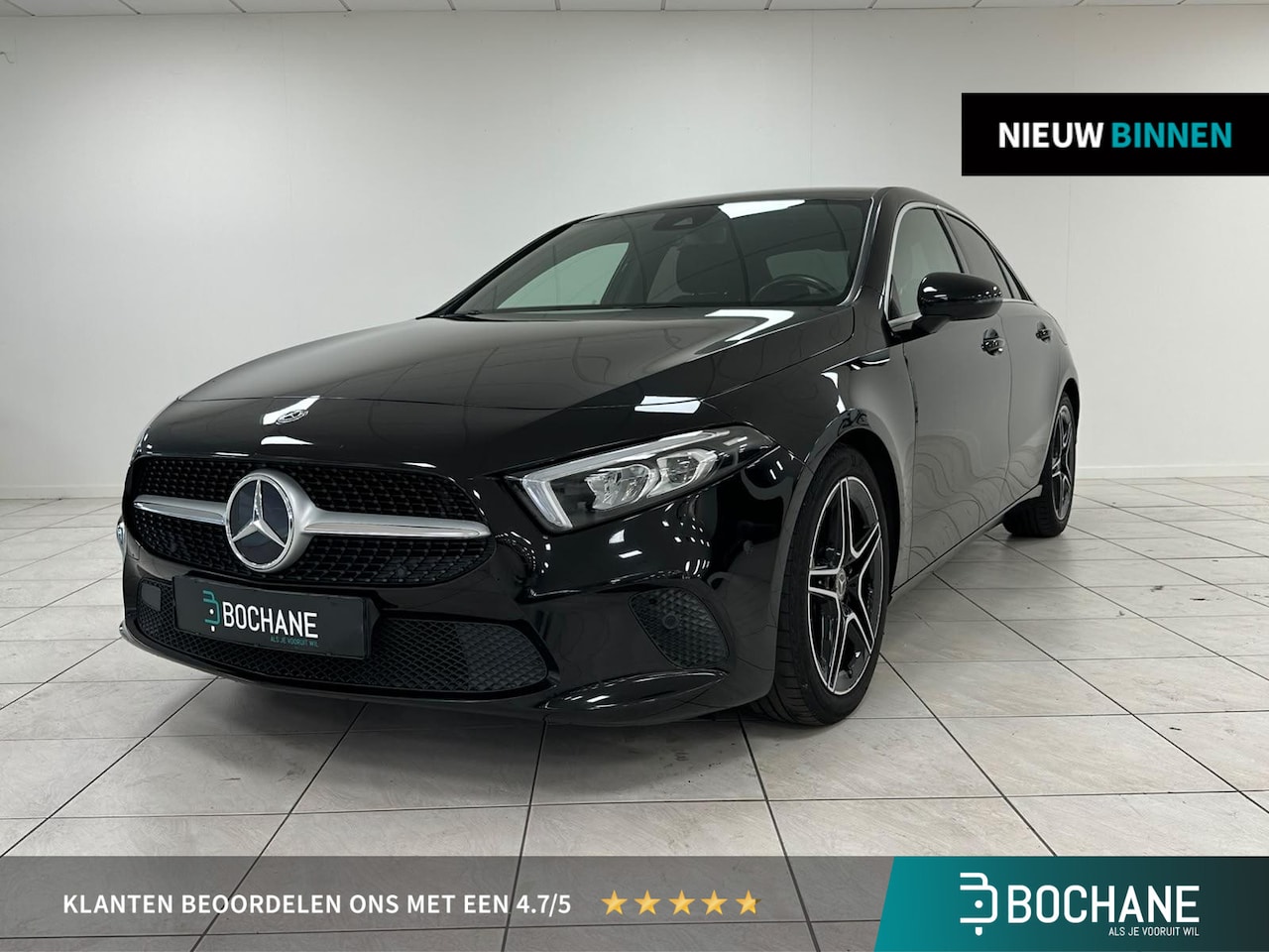 Mercedes-Benz A-klasse - 200 Premium TREKHAAK | HALF LEDER | ACHTERUITRIJCAMERA - AutoWereld.nl
