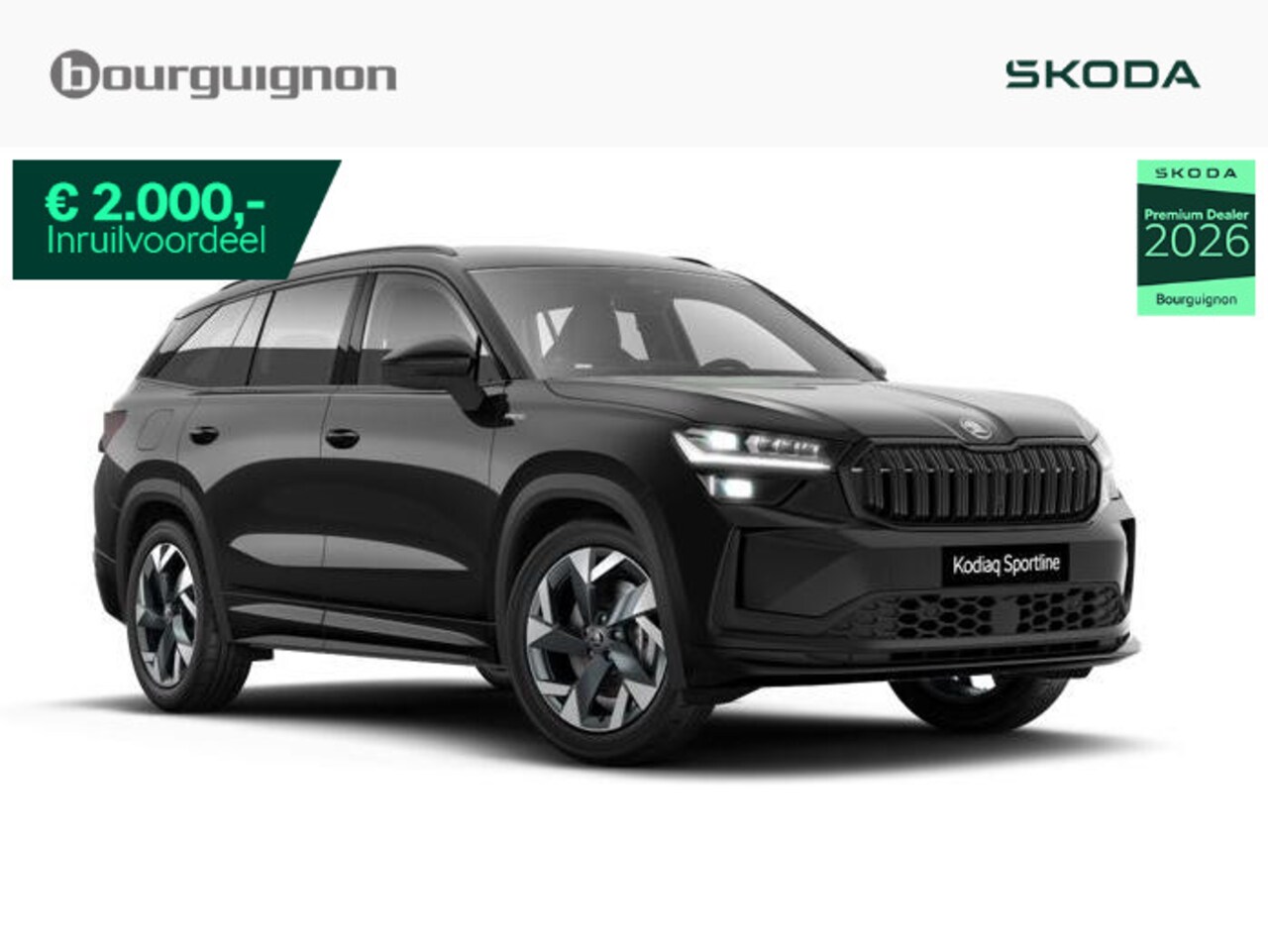 Skoda Kodiaq - Sportline Business 1.5 TSI PHEV 204 PK | Trekhaak | Canton audio | Adaptive cruise control - AutoWereld.nl