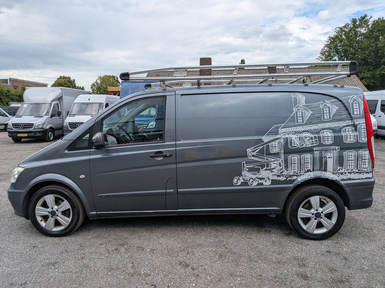 Mercedes-Benz Vito - 113 CDI Lang Airco / Navi / Imperiaal - AutoWereld.nl