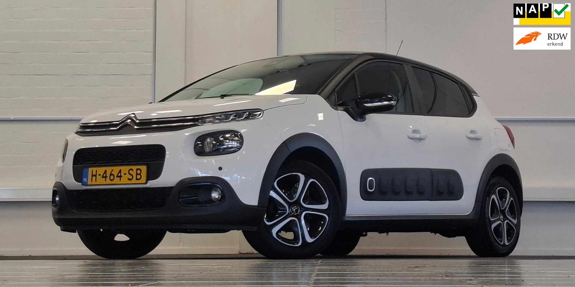 Citroën C3 - 1.2 PureTech S&S Feel Edition Trekhaak Nieuwe distributieriem Mooi! - AutoWereld.nl