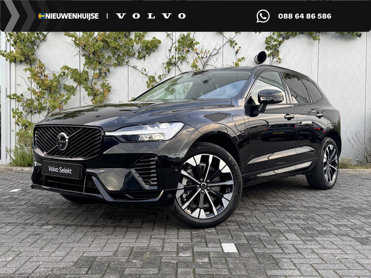 Volvo XC60 - 2.0 T6 Plug-in hybrid AWD Ultra Dark | Luchtvering | Google Services | Elektr. verstelbare - AutoWereld.nl