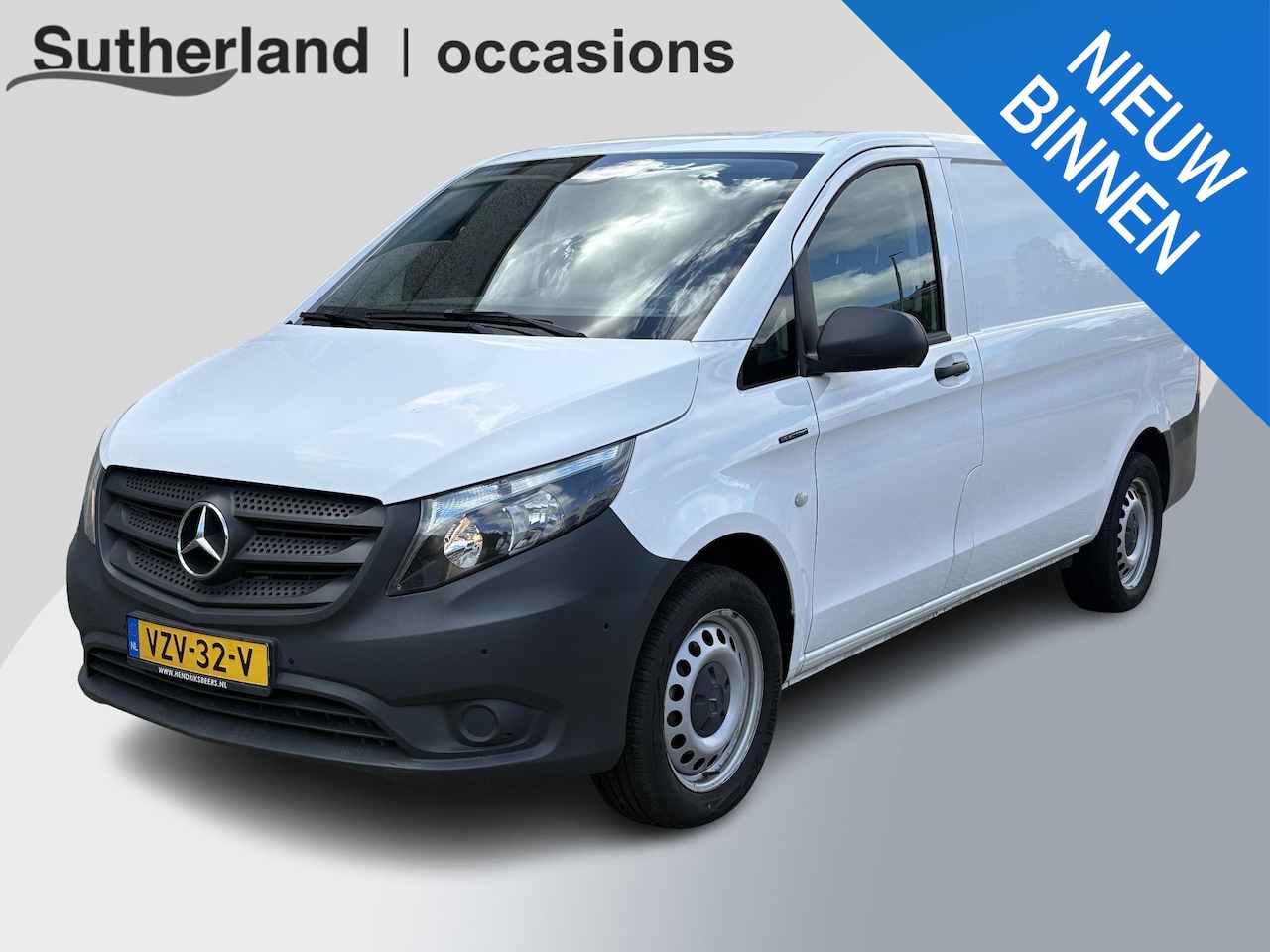 Mercedes-Benz eVito - Lang 41 kWh | Elektrisch | Airco | Stoelverwarming | Camera | Houten laadvloer | Bluetooth - AutoWereld.nl