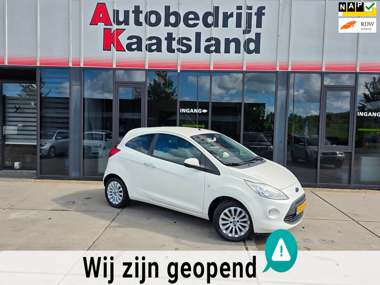 Ford Ka - 1.2 Titanium X - Airco - Electr Ramen - NIEUWE APK - - AutoWereld.nl