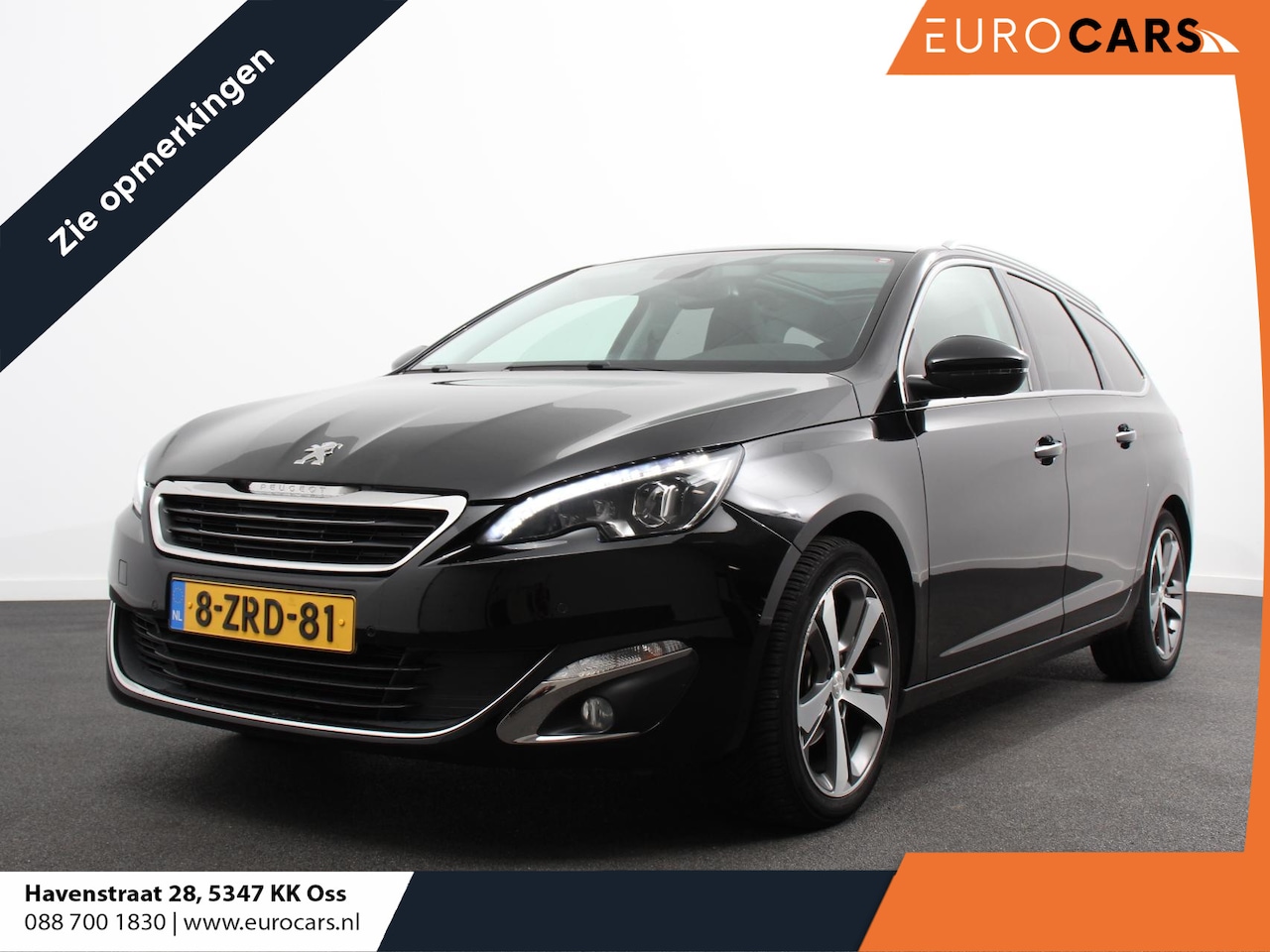 Peugeot 308 SW - 1.2 e-THP Première Climate Control Cruise control Panoramadak Trekhaak Navigatie Parkeers - AutoWereld.nl