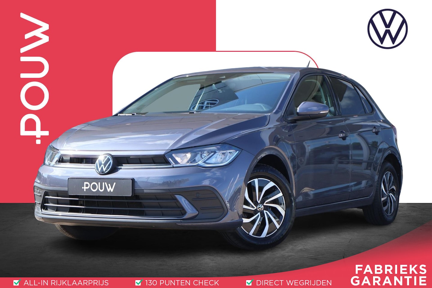 Volkswagen Polo - 1.0 TSI 95pk DSG Life Edition | Camera | PDC | Carplay | Climate Control - AutoWereld.nl