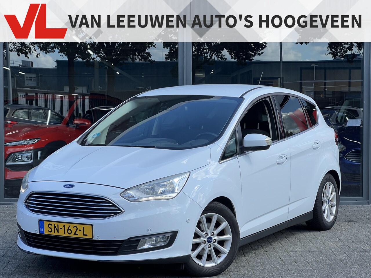 Ford C-Max - 1.0 Titanium | Nieuwe APK | Navi | Apple carplay | Stoel- en stuurverwarming - AutoWereld.nl