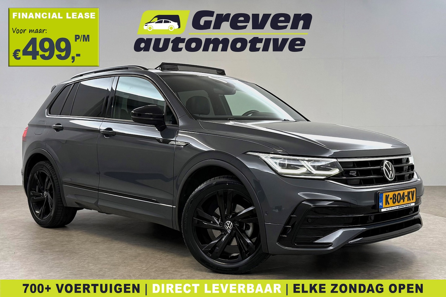Volkswagen Tiguan - 1.5 TSI R-Line Business+ | H/K | Pano | Camera | Virtual | Carplay | Cruise | Trekhaak - AutoWereld.nl