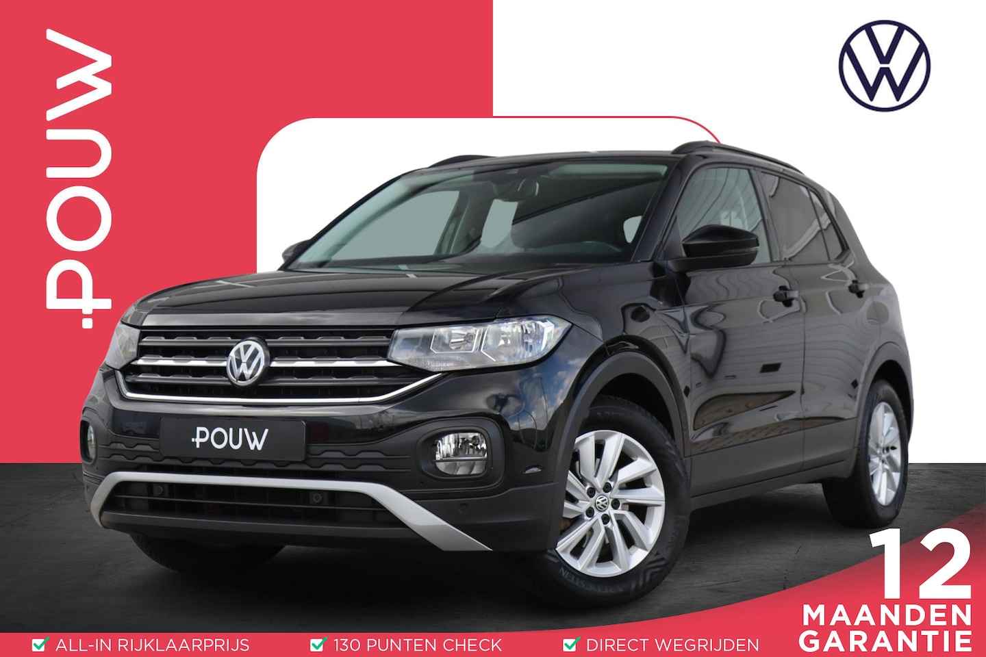 Volkswagen T-Cross - 1.0 TSI 95pk Life | Navigatie | Clima | Stoelverwarming | Parkeersensoren - AutoWereld.nl