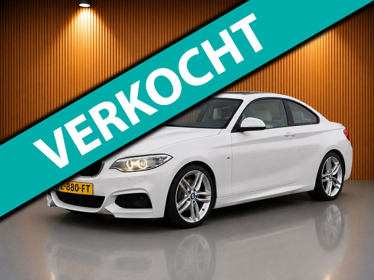 BMW 2-serie Coupé - 220i M Sport Parelmoer wit, Nieuwstaat! - AutoWereld.nl