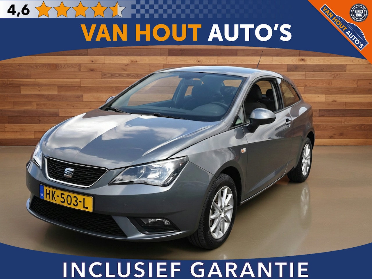 SEAT Ibiza SC - 1.0 EcoTSI Style Connect | NAVIGATIE - AutoWereld.nl
