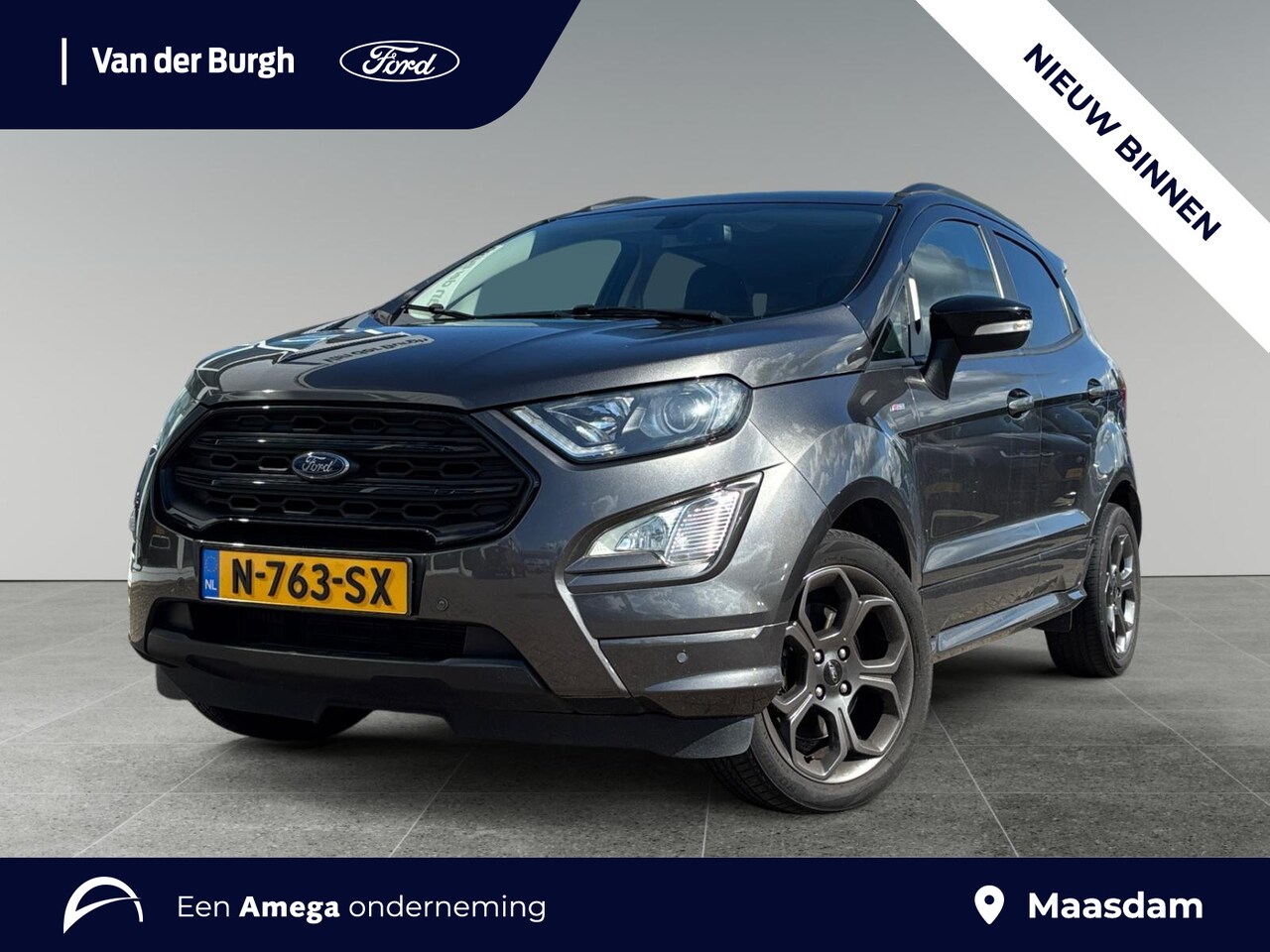 Ford EcoSport - ST-Line 1.0 EcoBoost | Navigatie | Achteruitrijcamera | Extra Getint Glas | - AutoWereld.nl