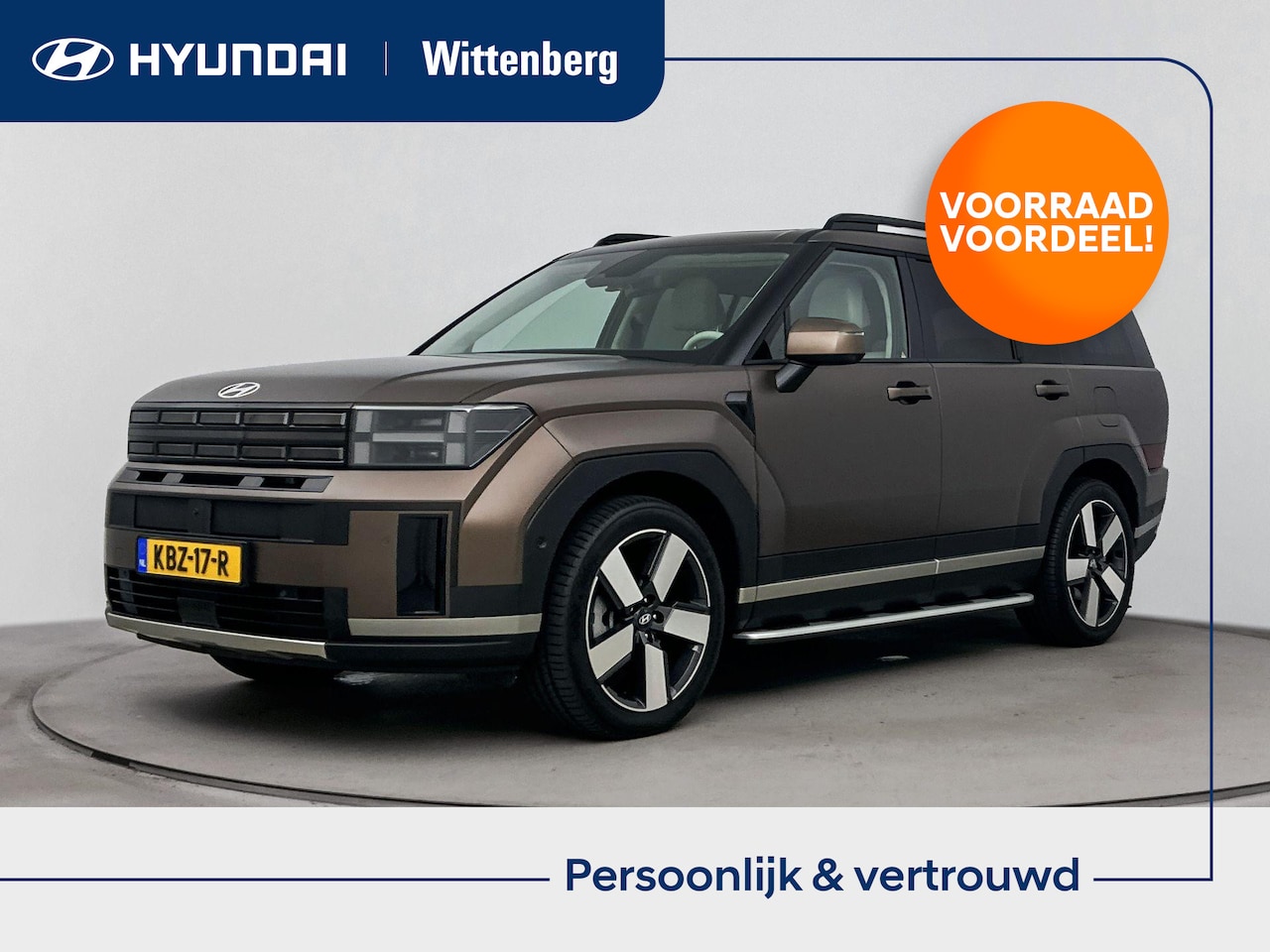 Hyundai Santa Fe - 1.6 T-GDI HEV Premium Sky 7p Snel leverbaar | Alarm Klasse 3 | Panoramadak | Side steps | - AutoWereld.nl