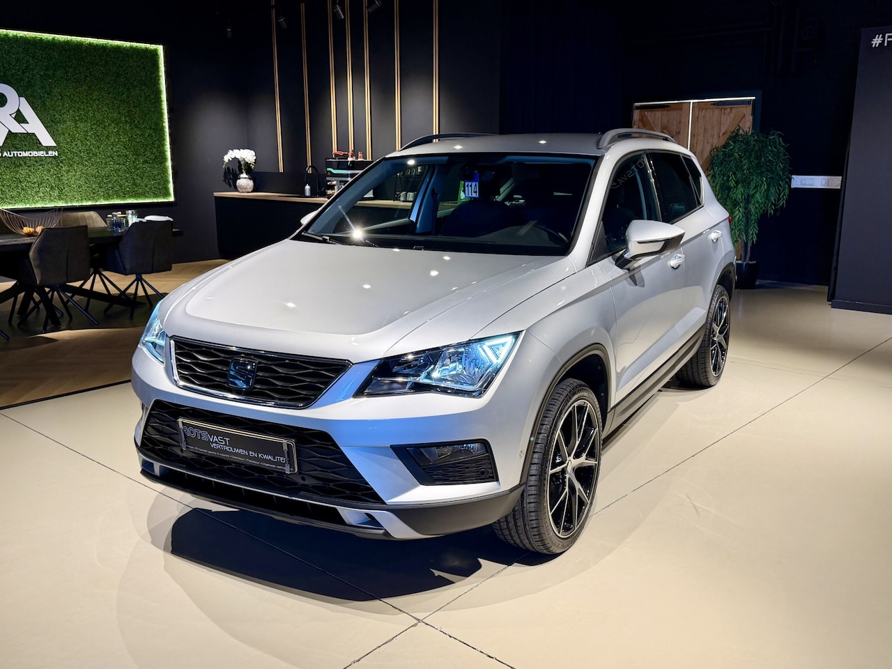 SEAT Ateca - EcoTSI Style Navi|Camera|Carplay|Cruis Grijs - AutoWereld.nl
