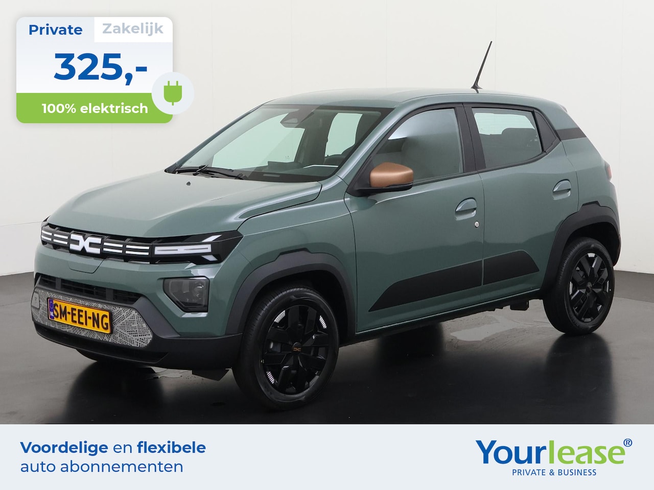 Dacia Spring - Extreme 65 26.8 kWh | All-in 325,- Private Lease | Direct uit voorraad - AutoWereld.nl