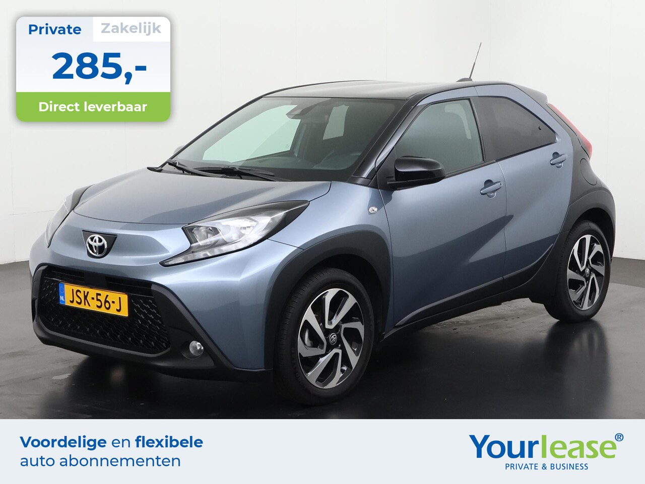 Toyota Aygo X - 1.0 VVT-i MT Play Two-Tone | All-in 285,- Private Lease | Direct uit voorraad - AutoWereld.nl