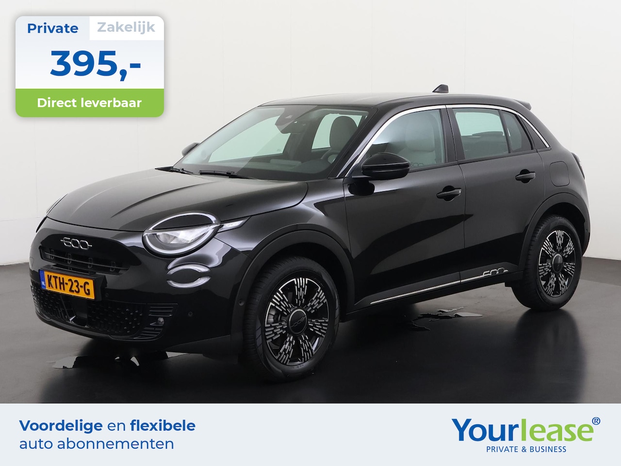 Fiat 600 - 1.2 Hybrid Urban | All-in 395,- Private Lease | Direct uit voorraad - AutoWereld.nl