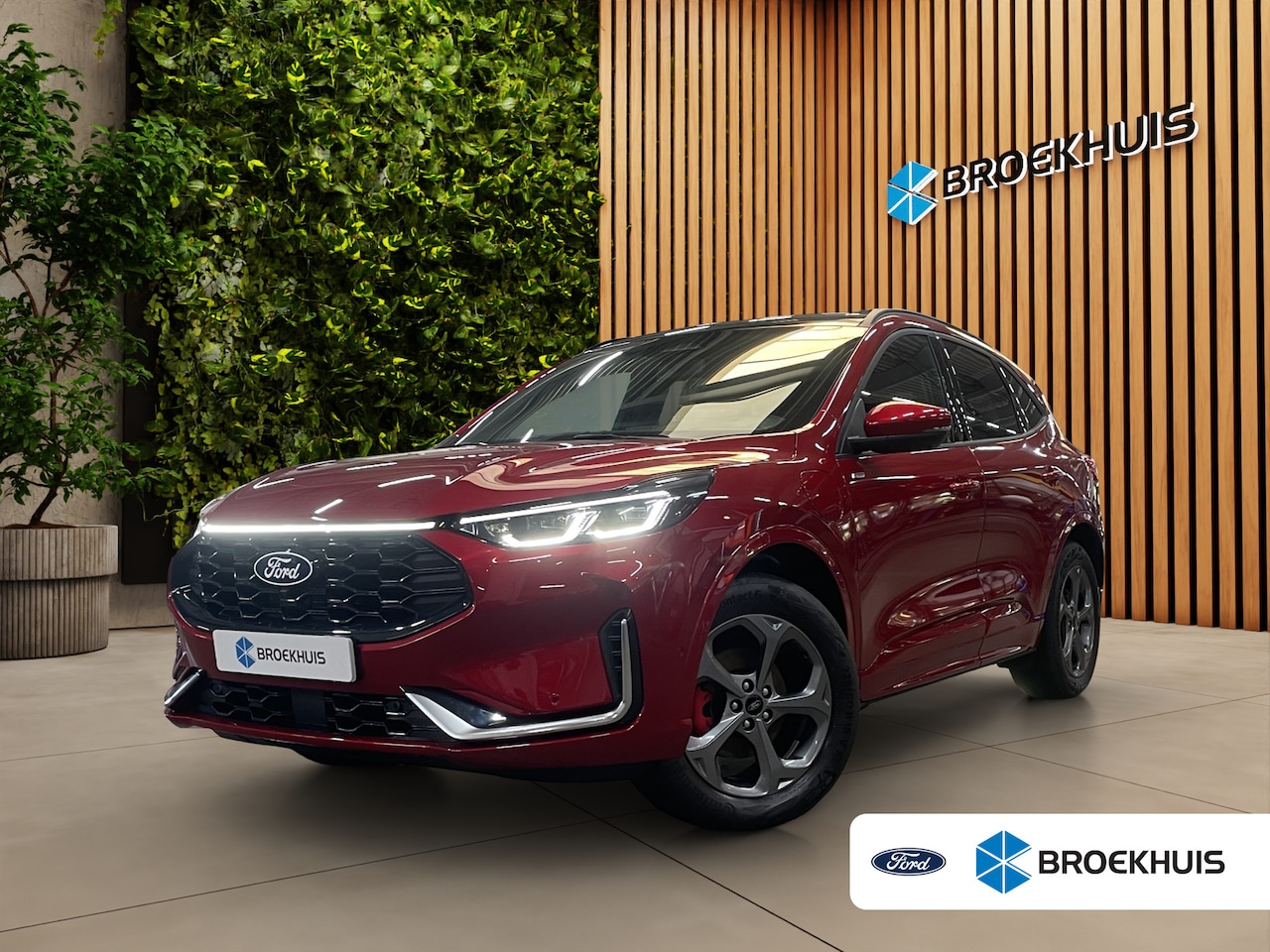Ford Kuga - 2.5 PHEV ST-Line X Afn trekhaak | Panorama dak | Adaptieve cruise | AGR | Matrix LED | Sto - AutoWereld.nl
