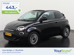 Fiat 500 C - 500e Icon 42 kWh | All-in 443, - Private Lease | Direct uit voorraad