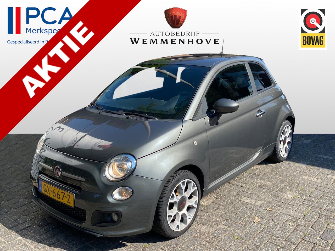 Fiat 500 - 0.9 TwinAir Turbo 500S 0.9 TwinAir Turbo 500S - AutoWereld.nl