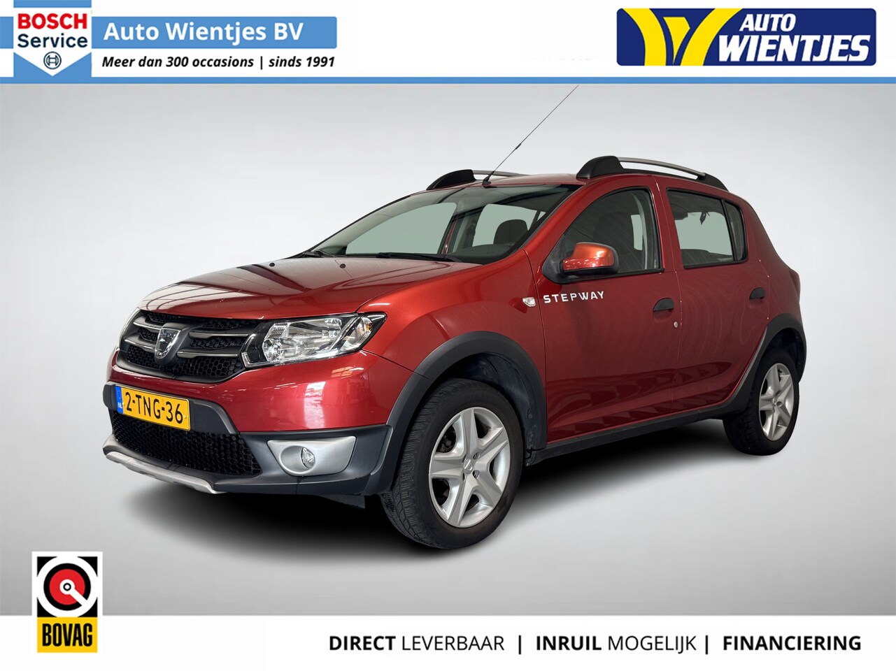 Dacia Sandero Stepway - 0.9 TCe Lauréate | Airco | Cruise | Navi | Trekhaak - AutoWereld.nl