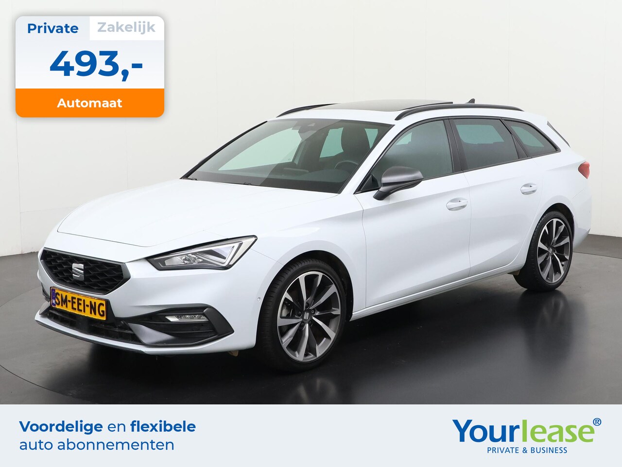 SEAT Leon Sportstourer - 1.5 eTSI FR | All-in 493,- Private Lease | Direct uit voorraad - AutoWereld.nl