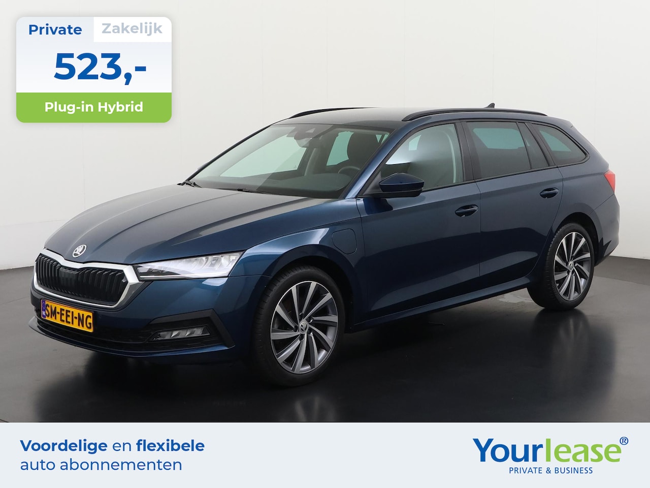 Skoda Octavia Combi - 1.4 TSI iV PHEV Ambition | All-in 523,- Private Lease | Direct uit voorraad - AutoWereld.nl