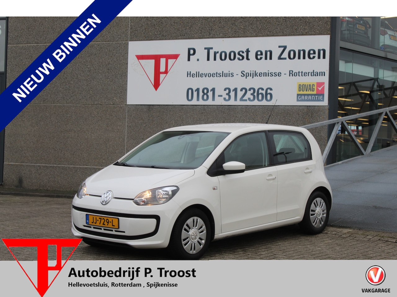 Volkswagen Up! - 1.0 move up! BlueMotion Airco/Ramen Elektrisch/ 5-Deurs/Dealer Onderhouden/Origineel NL - AutoWereld.nl