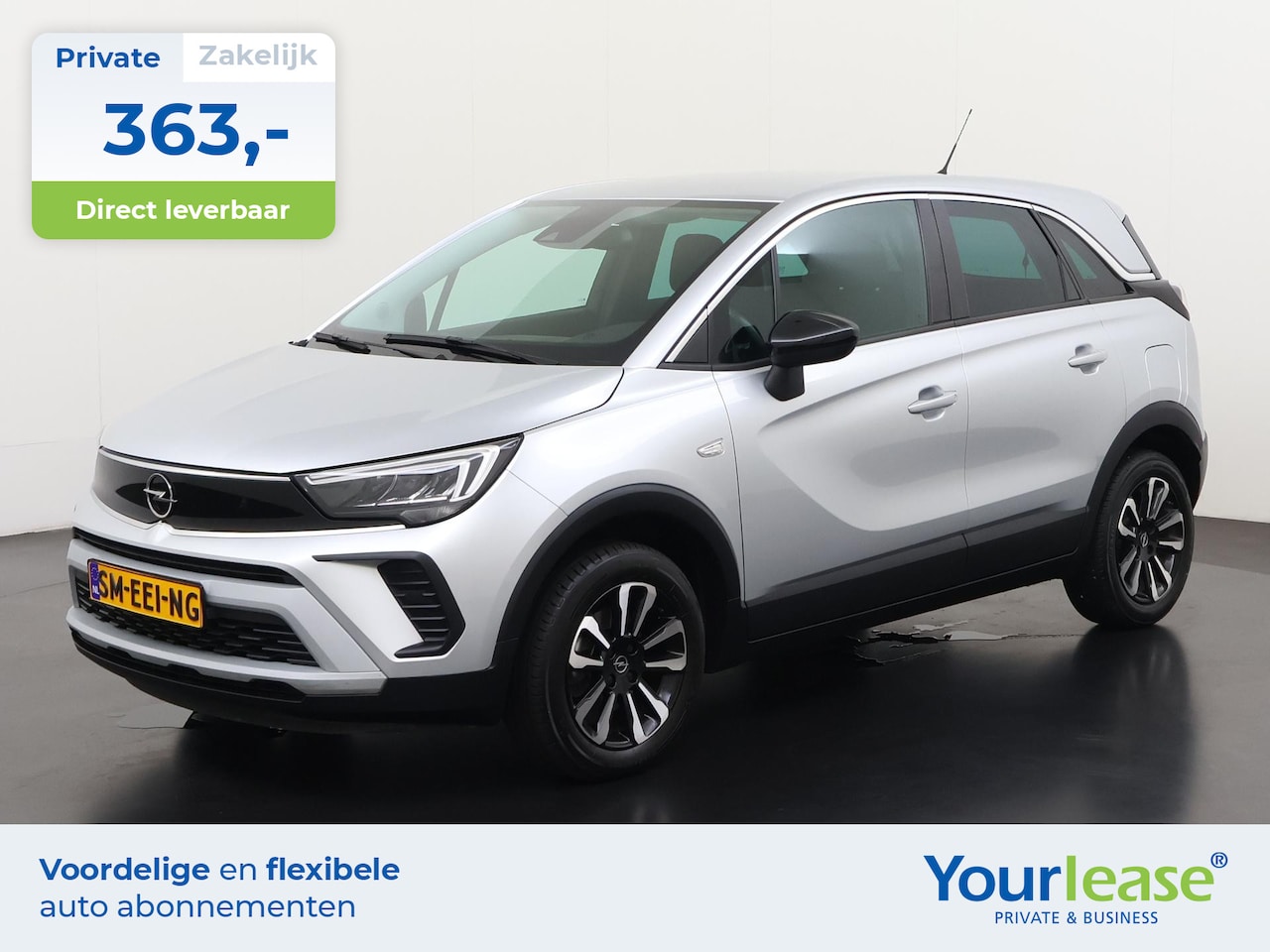Opel Crossland - 1.2 Turbo Elegance | All-in 363,- Private Lease | Direct uit voorraad - AutoWereld.nl