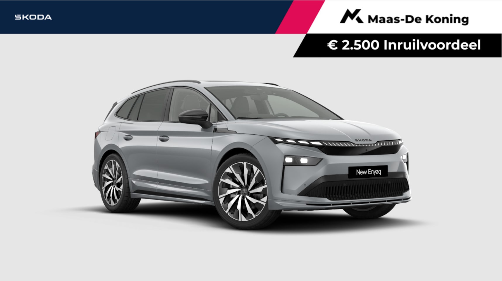 Skoda Enyaq iV - Sportline Tour Edition 85 |  Business Upgrade - Advanced | Elektrisch wegklapbare trekhaak - AutoWereld.nl