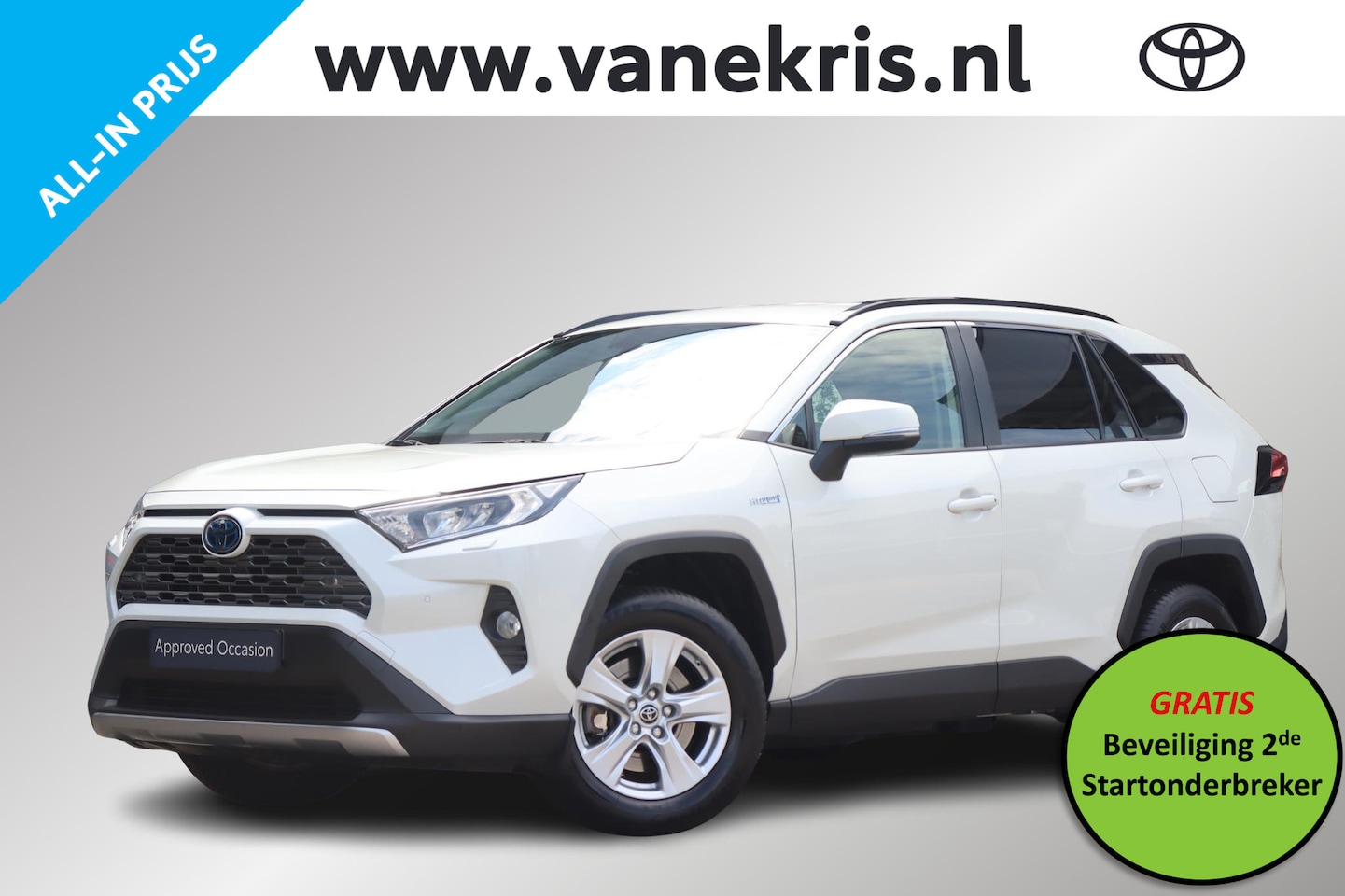 Toyota RAV4 - 2.5 Hybrid Style Limited, Stoel,stuur,voorruit verwarming - AutoWereld.nl
