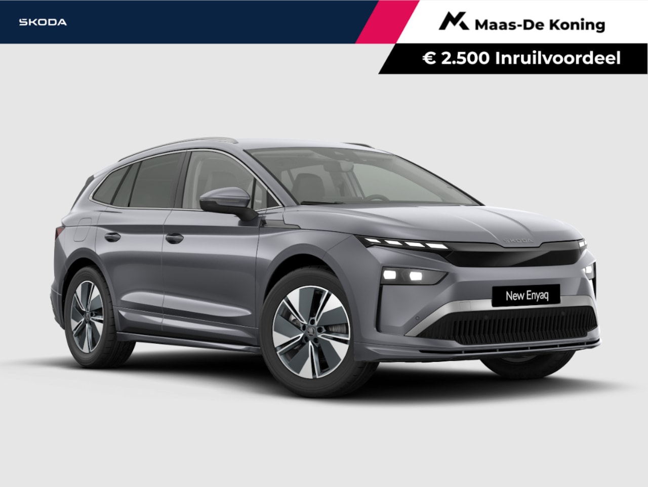 Skoda Enyaq iV - Business Edition 85 | 19" inch velgen Regulus |  Elektrisch wegklapbare trekhaak | Achterb - AutoWereld.nl