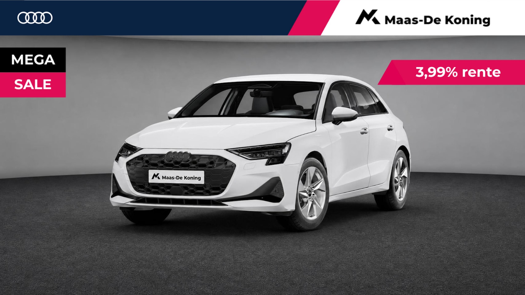 Audi A3 Sportback - 30 TFSI Advanced edition 116 PK · Optiekpakket zwart plus · Afgevlakt stuurwiel · MEGA Sal - AutoWereld.nl