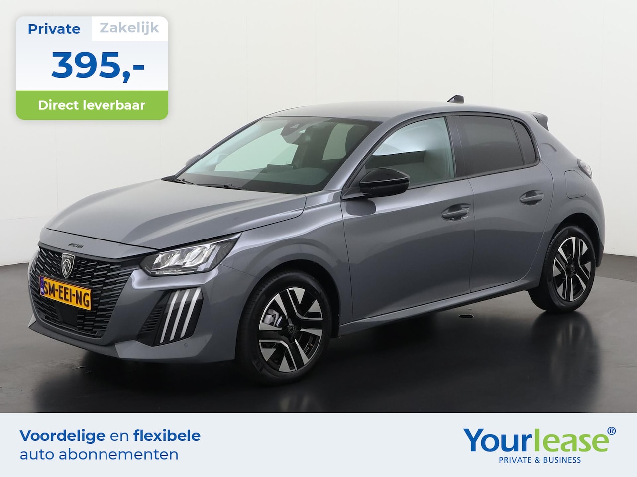 Peugeot 208 - 1.2 Hybrid 110 e-DCS6 Allure | All-in 395,- Private Lease | Direct uit voorraad - AutoWereld.nl