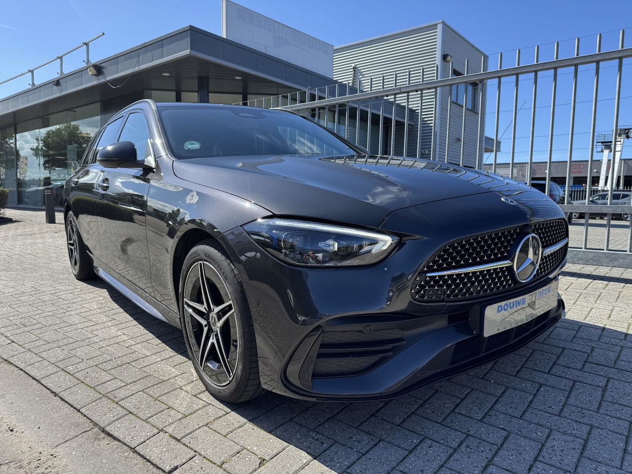Mercedes-Benz C-klasse Estate - 300 e AMG Line Premium , Night , trekhaak, Burmeister, Led int, memory paket etc etc - AutoWereld.nl