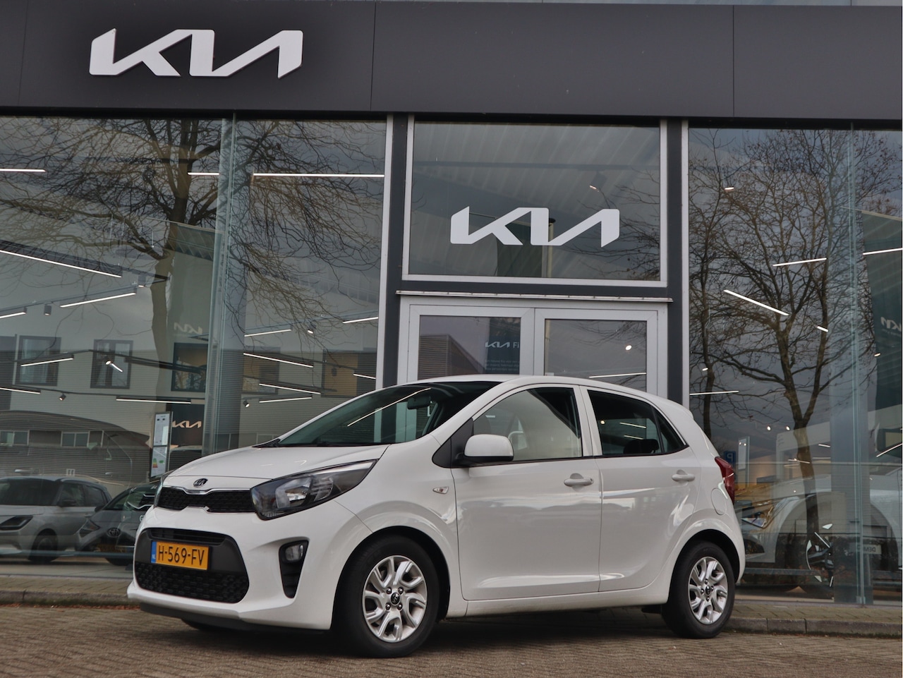 Kia Picanto - 1.0 DPi DynamicLine | Camera | Cruise Control | Airco | Bluetooth | - AutoWereld.nl