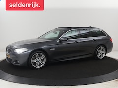 BMW 5-serie Touring - 535xi High Executive | Panoramadak | Trekhaak | Leder | Adaptive cruise | Head up | Memory