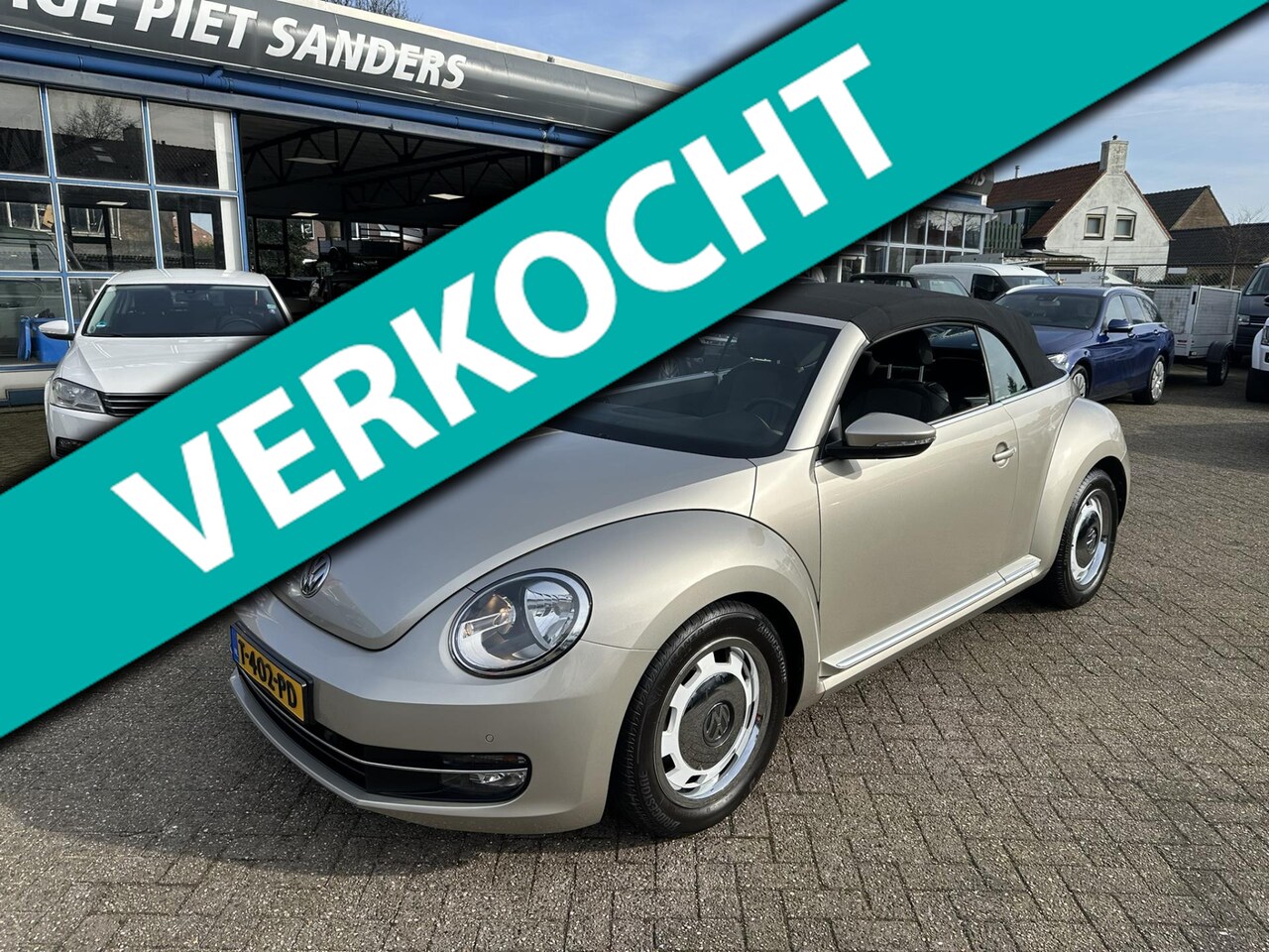 Volkswagen Beetle Cabriolet - 1.2 TSI Design I Clima I Keyless I Fender audio I PDC I - AutoWereld.nl