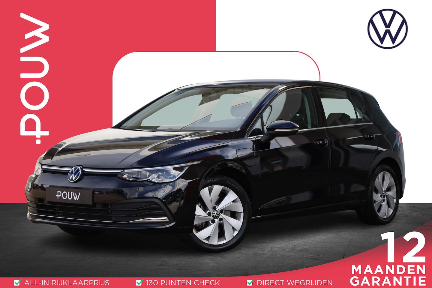 Volkswagen Golf - 1.4 eHybrid 204pk Style | SoH 92% | All-Season Banden | IQ LED Verlichting - AutoWereld.nl